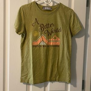 ‼️SOLD‼️Dutch Bro’s A Better World top